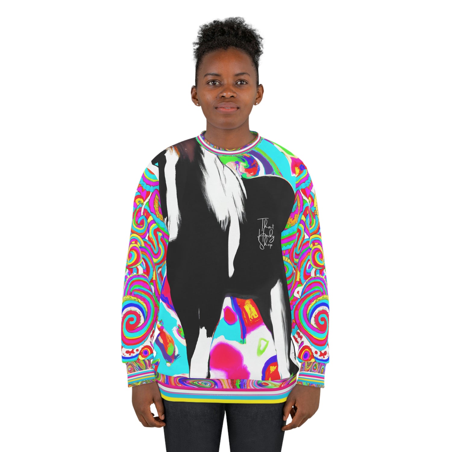 Sudadera unisex Crown Jewel Horsey Pop Art Part Deux