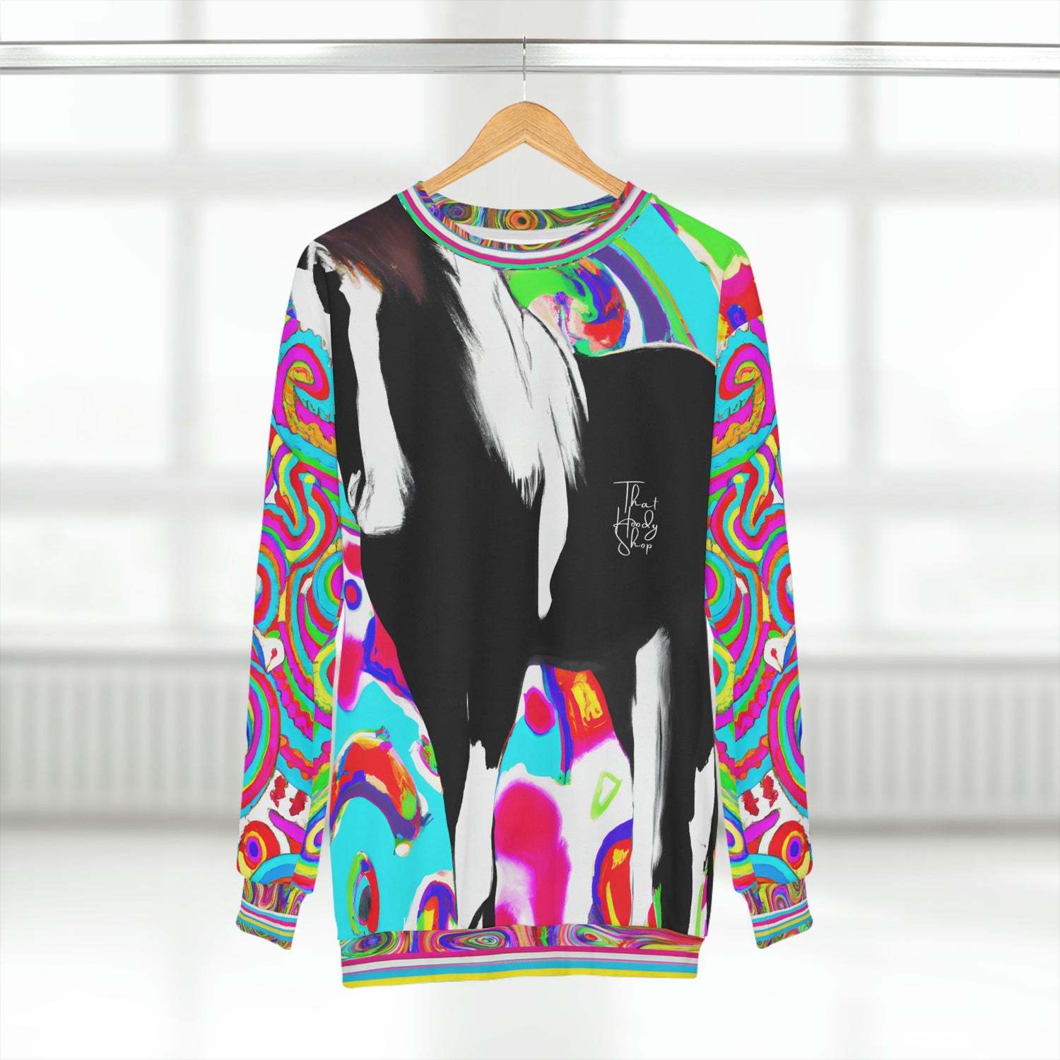 Sudadera unisex Crown Jewel Horsey Pop Art Part Deux