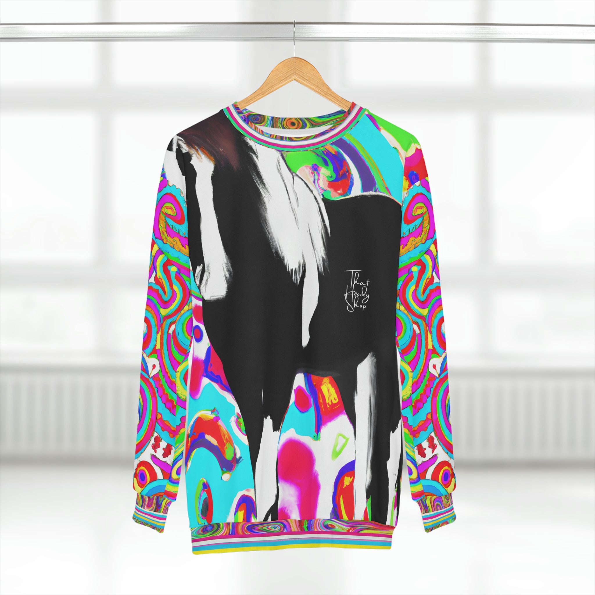 Sudadera unisex Crown Jewel Horsey Pop Art Part Deux