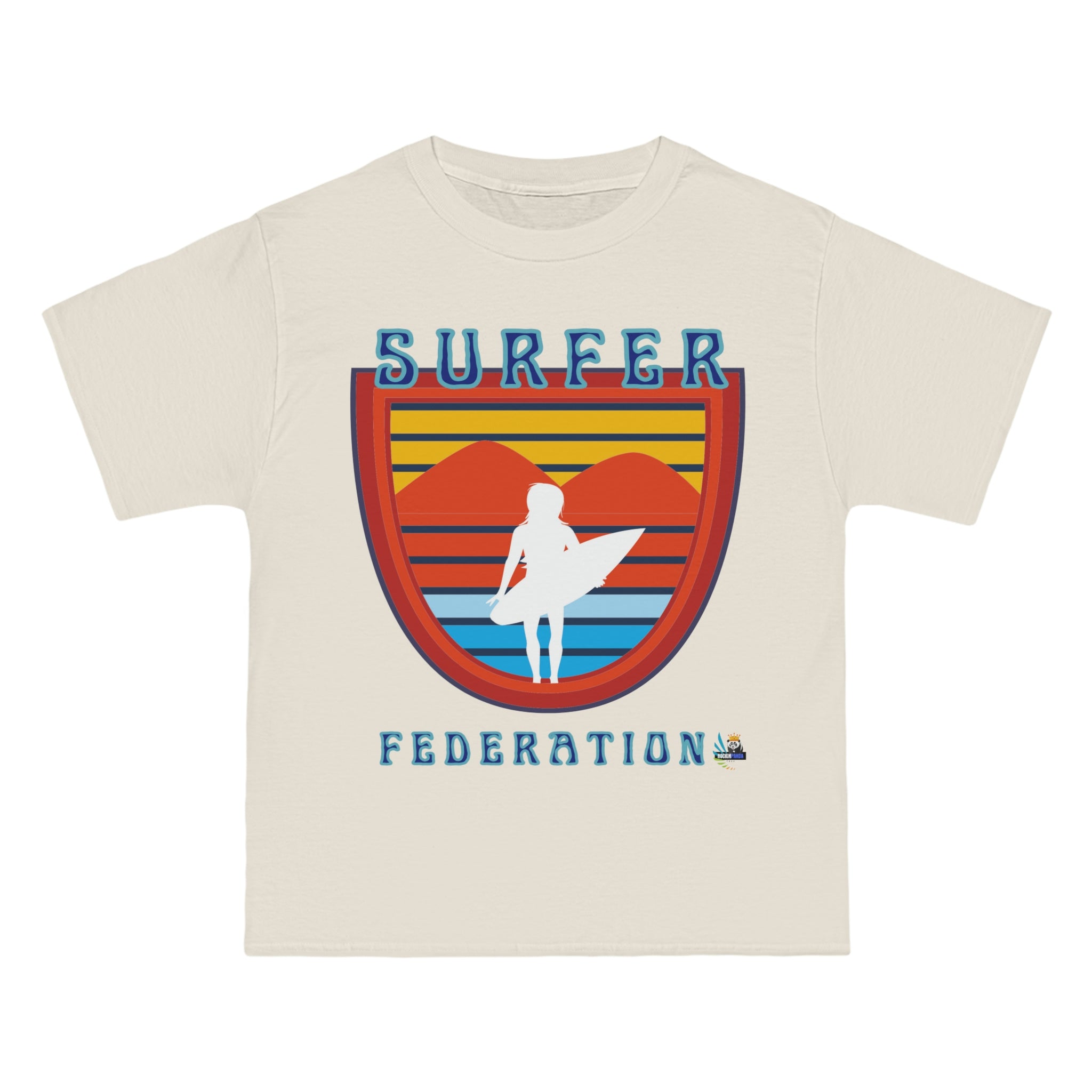 Camiseta de peso pesado de la Liga de la Federación de Surfistas