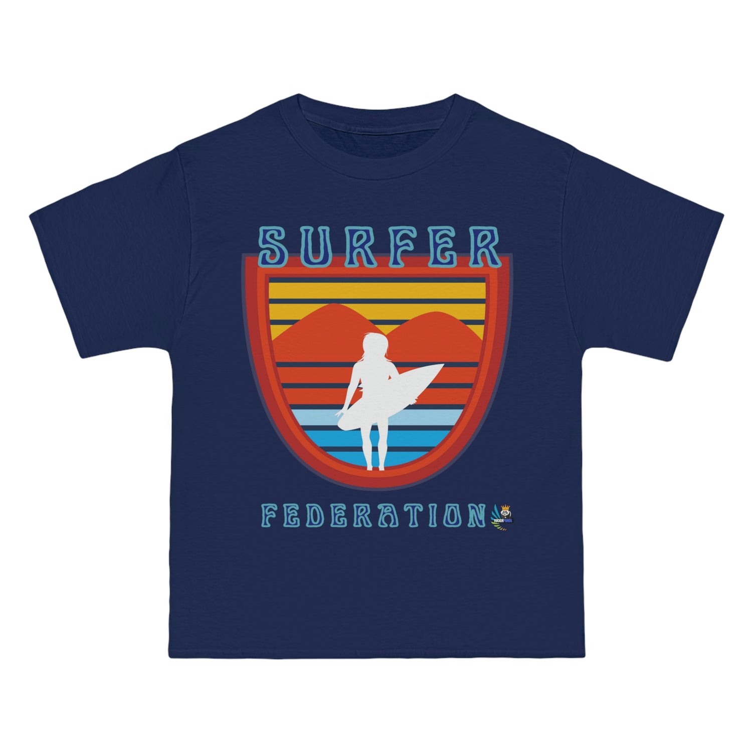 Camiseta de peso pesado de la Liga de la Federación de Surfistas