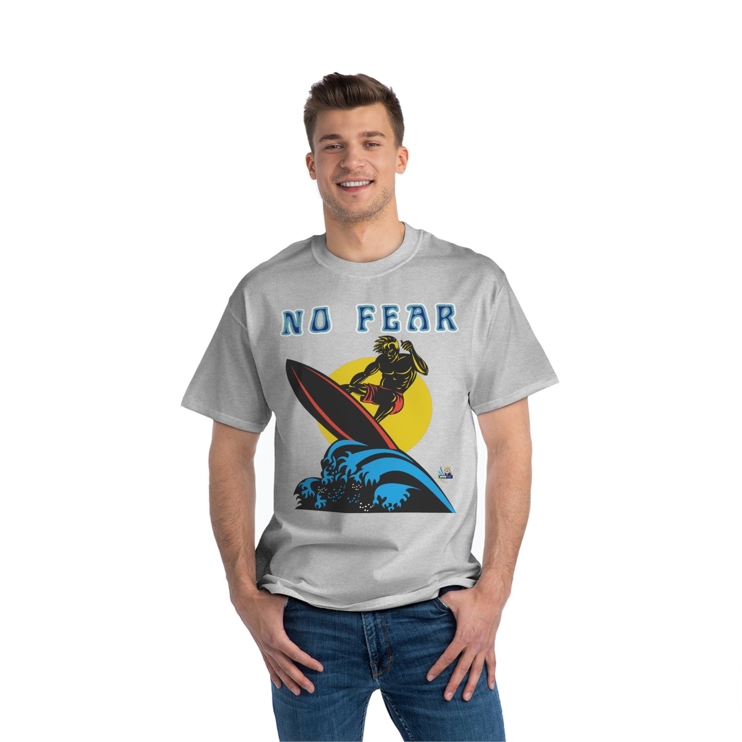 No Fear Lone Surfer Heavyweight Tee