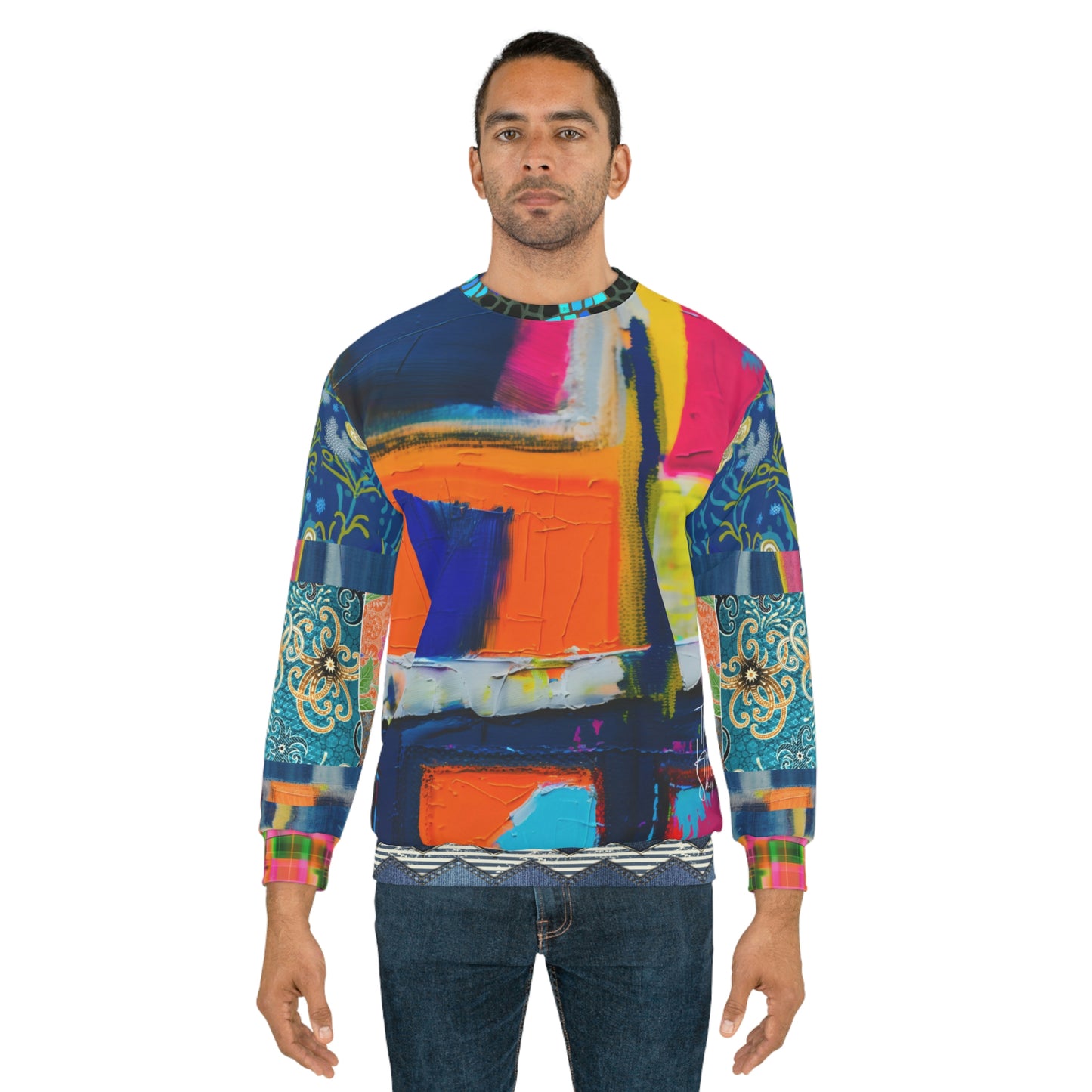 Blocked in Color Unisex Sweatshirt