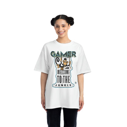 Bienvenido a la camiseta para juegos unisex Jungle Heavyweight 