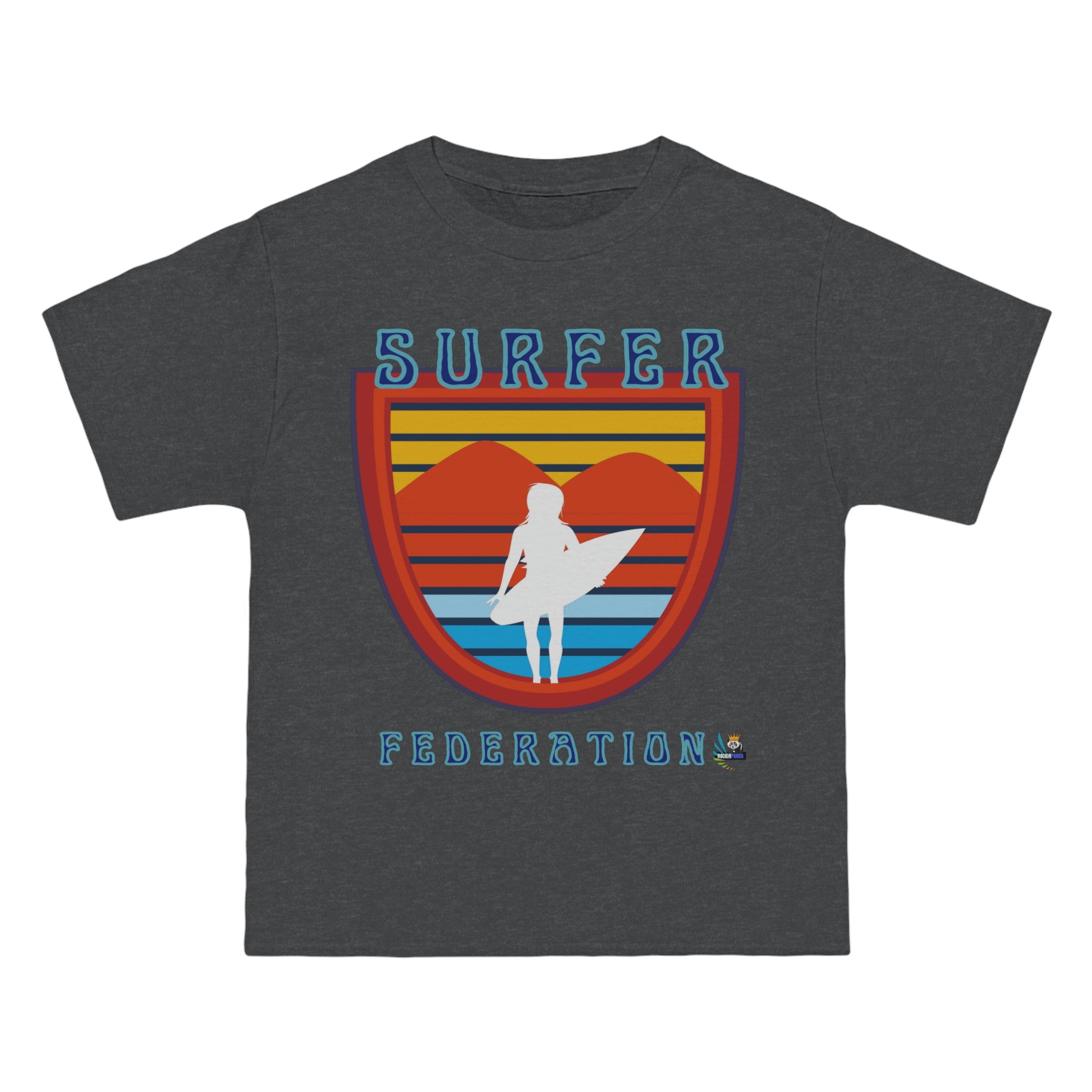 Camiseta de peso pesado de la Liga de la Federación de Surfistas