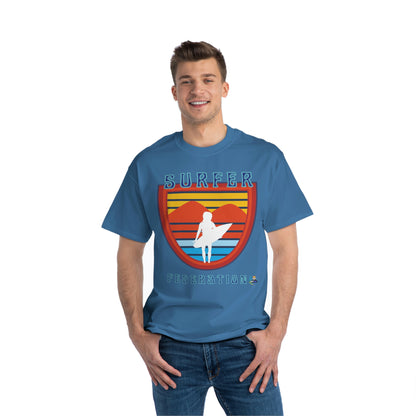 Camiseta de peso pesado de la Liga de la Federación de Surfistas