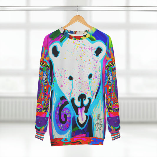 Alaska Polar Bear Magic Pop Art Unisex Sweatshirt