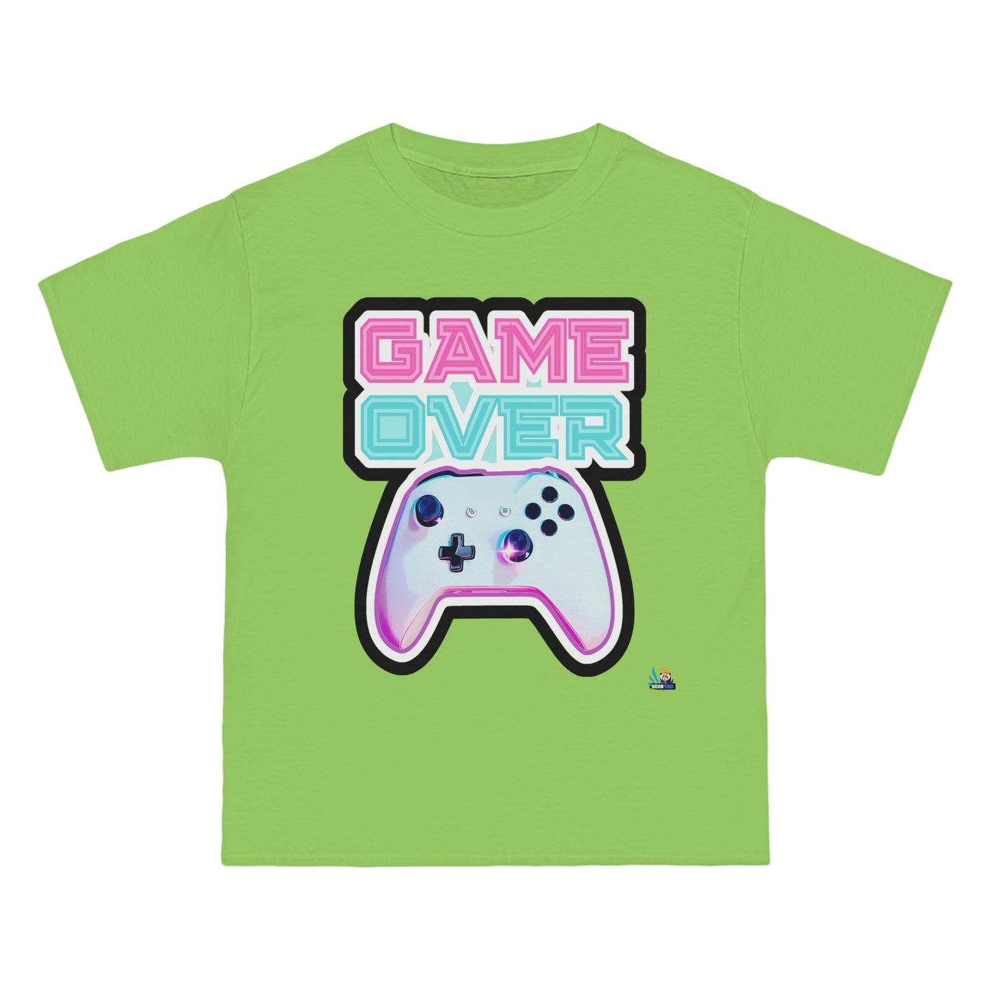 Game Over Console Edition Heavyweight Unisex Gaming Tee