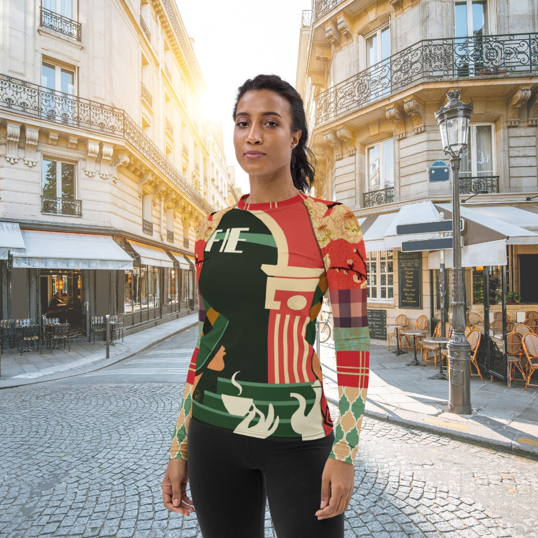 Cafe Deluxe Maestro Rash Guard