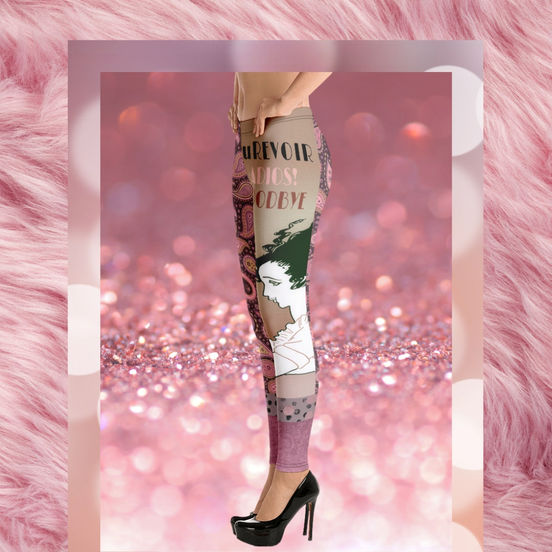 Adios! Pink Mojave Leggings