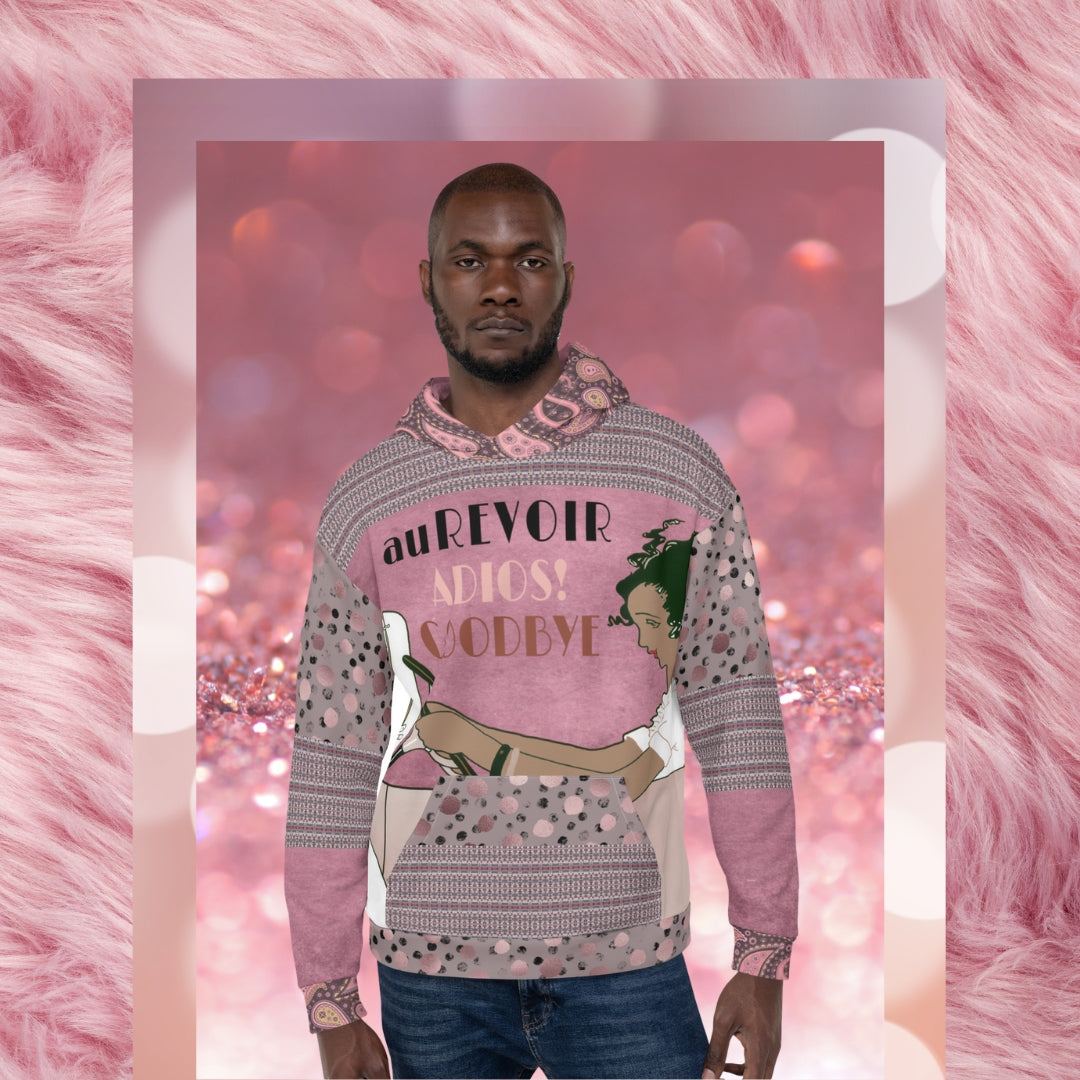 Adios! Pink Unisex Hoody