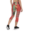 Cafe Deluxe Maestro Patchwork Capri Leggings