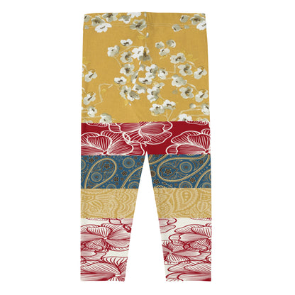 Leggings capri de patchwork de Blesses Espagnols