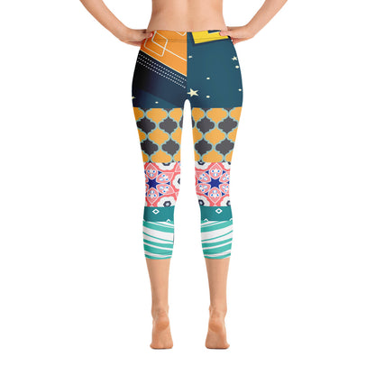 Las Vegas Cool Fantasico Capri Leggings