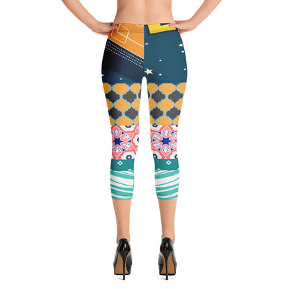 Las Vegas Cool Fantasico Capri Leggings