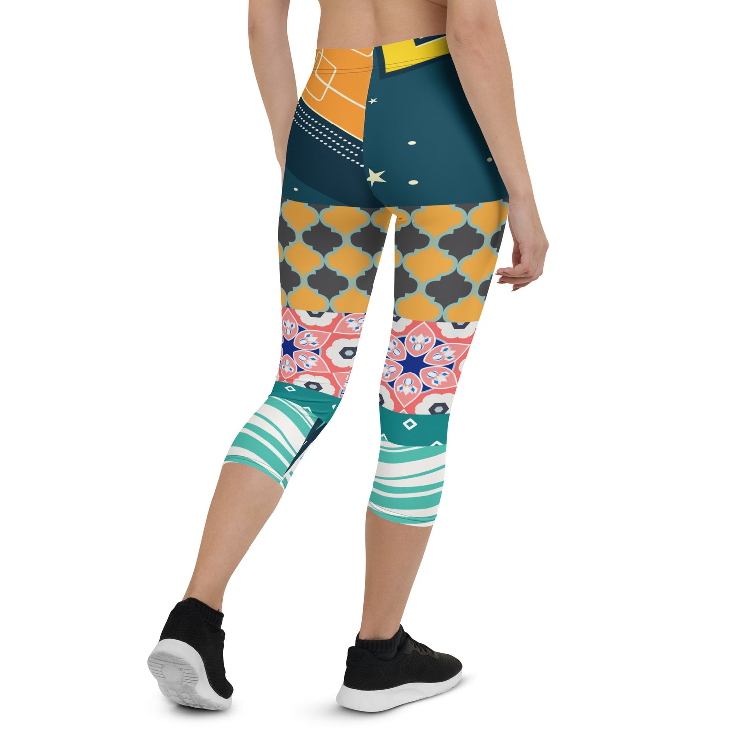 Las Vegas Cool Fantasico Capri Leggings