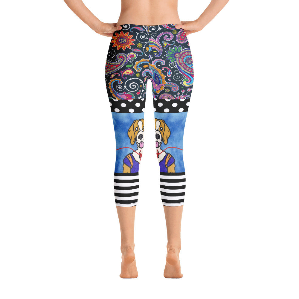 Leggings Capri BFF para siempre repetidos