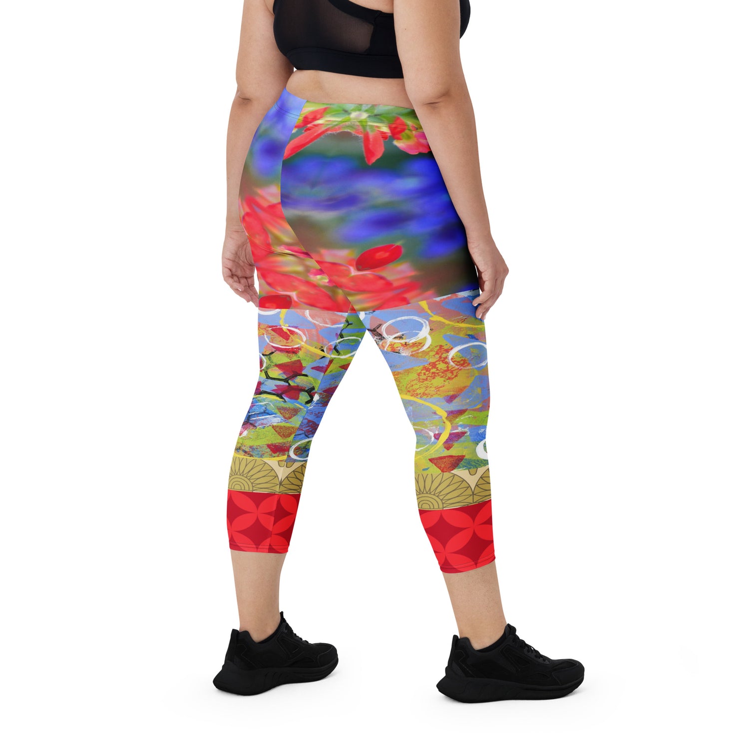 Winter Jubilee Capri Leggings