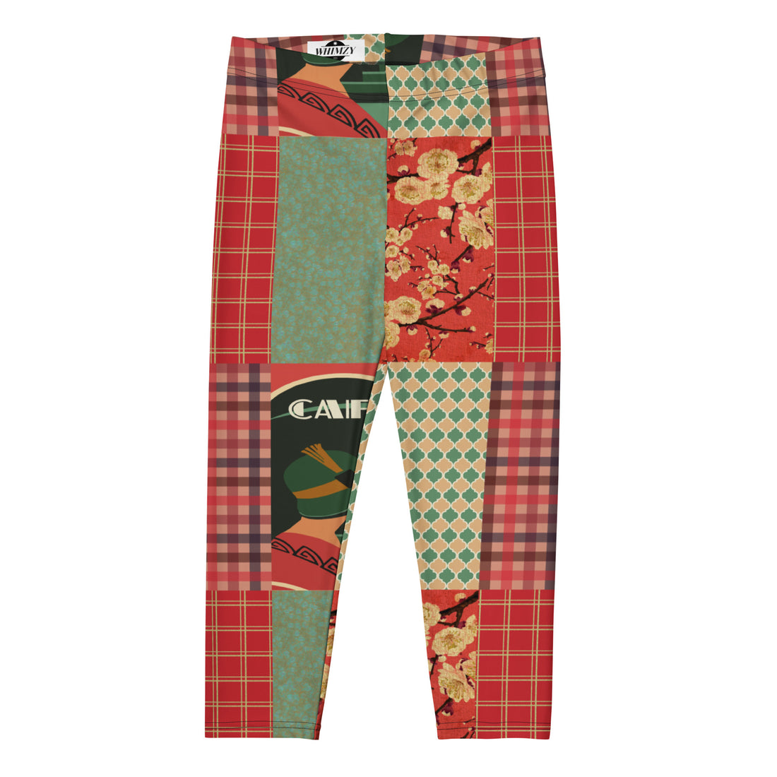 Cafe Deluxe Maestro Patchwork Capri Leggings