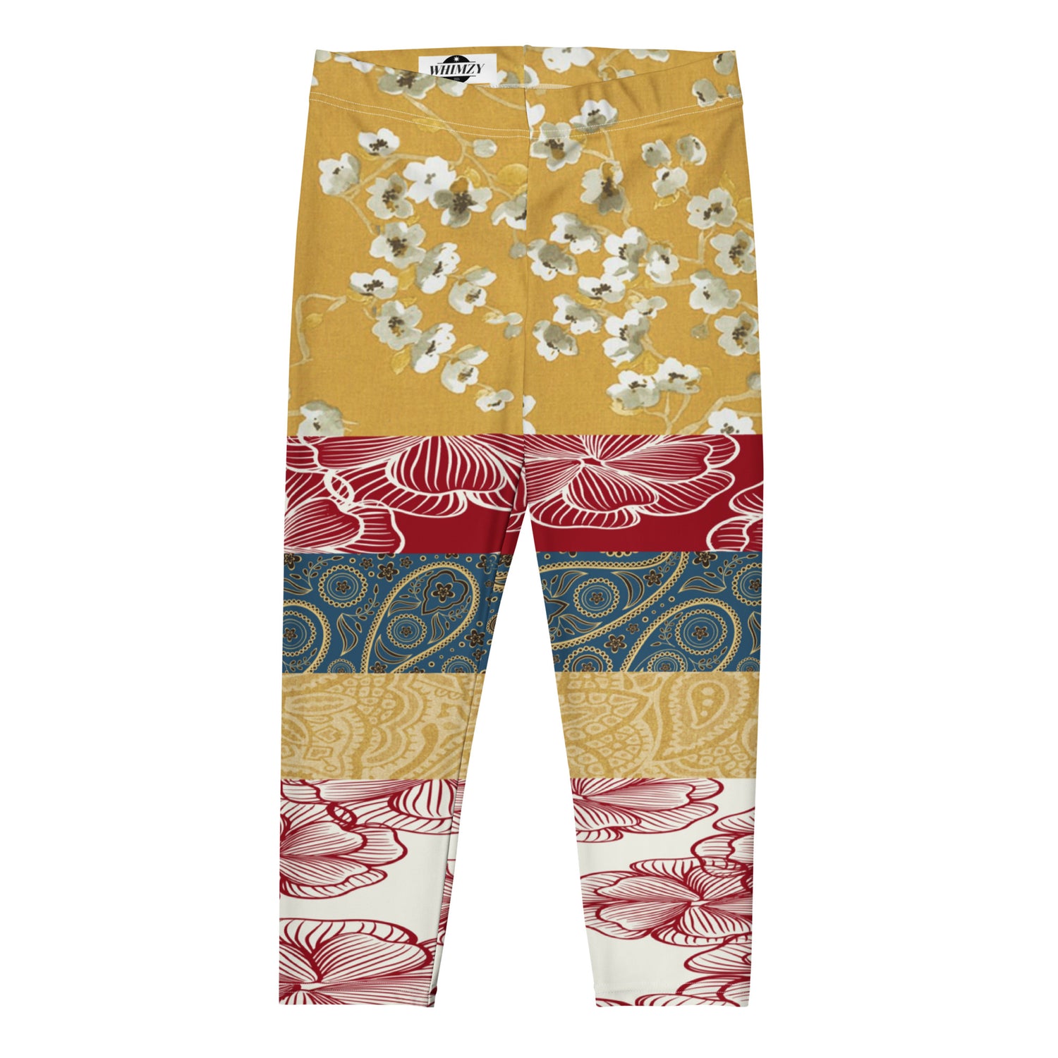 Leggings capri de patchwork de Blesses Espagnols