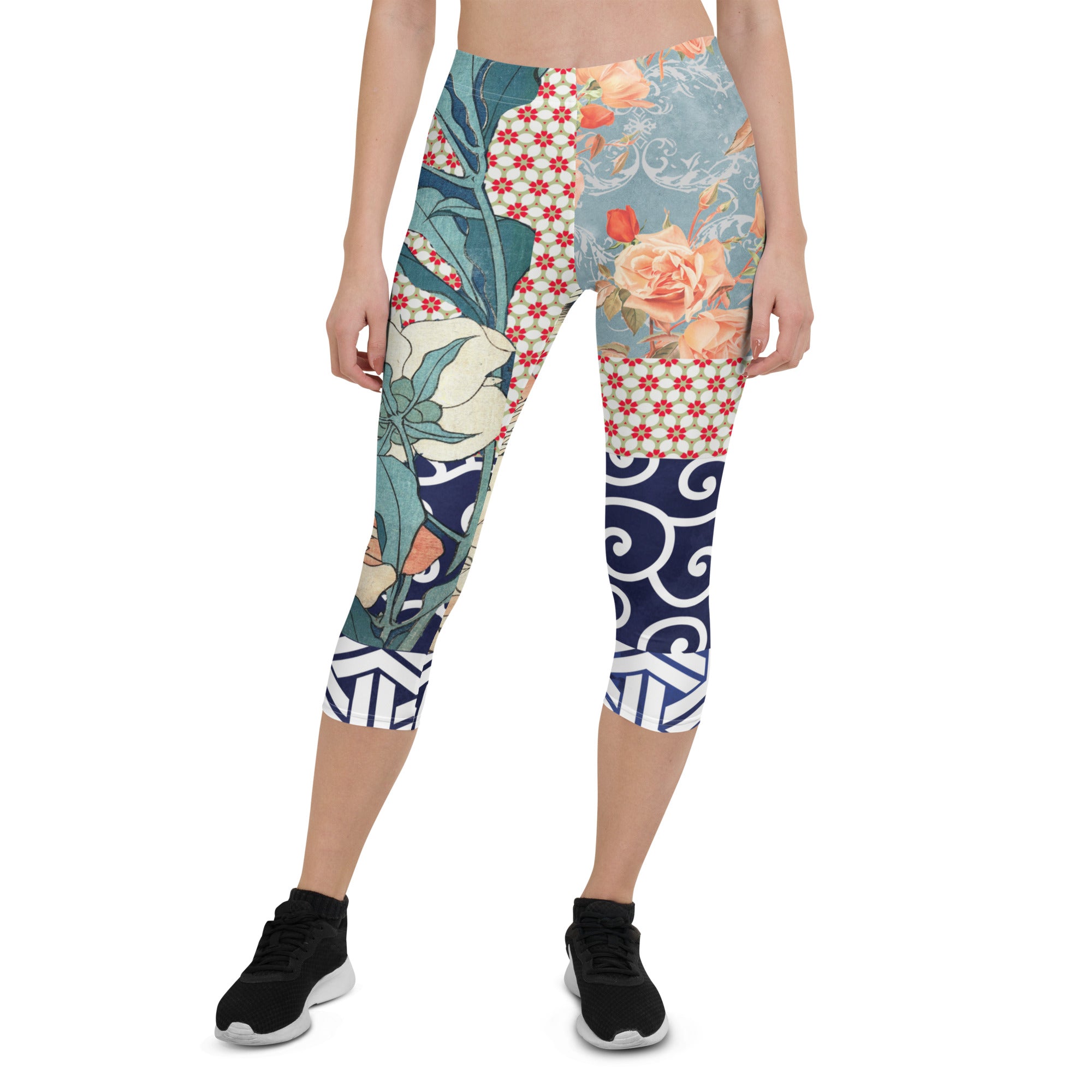 Capris florales japoneses Little Canary