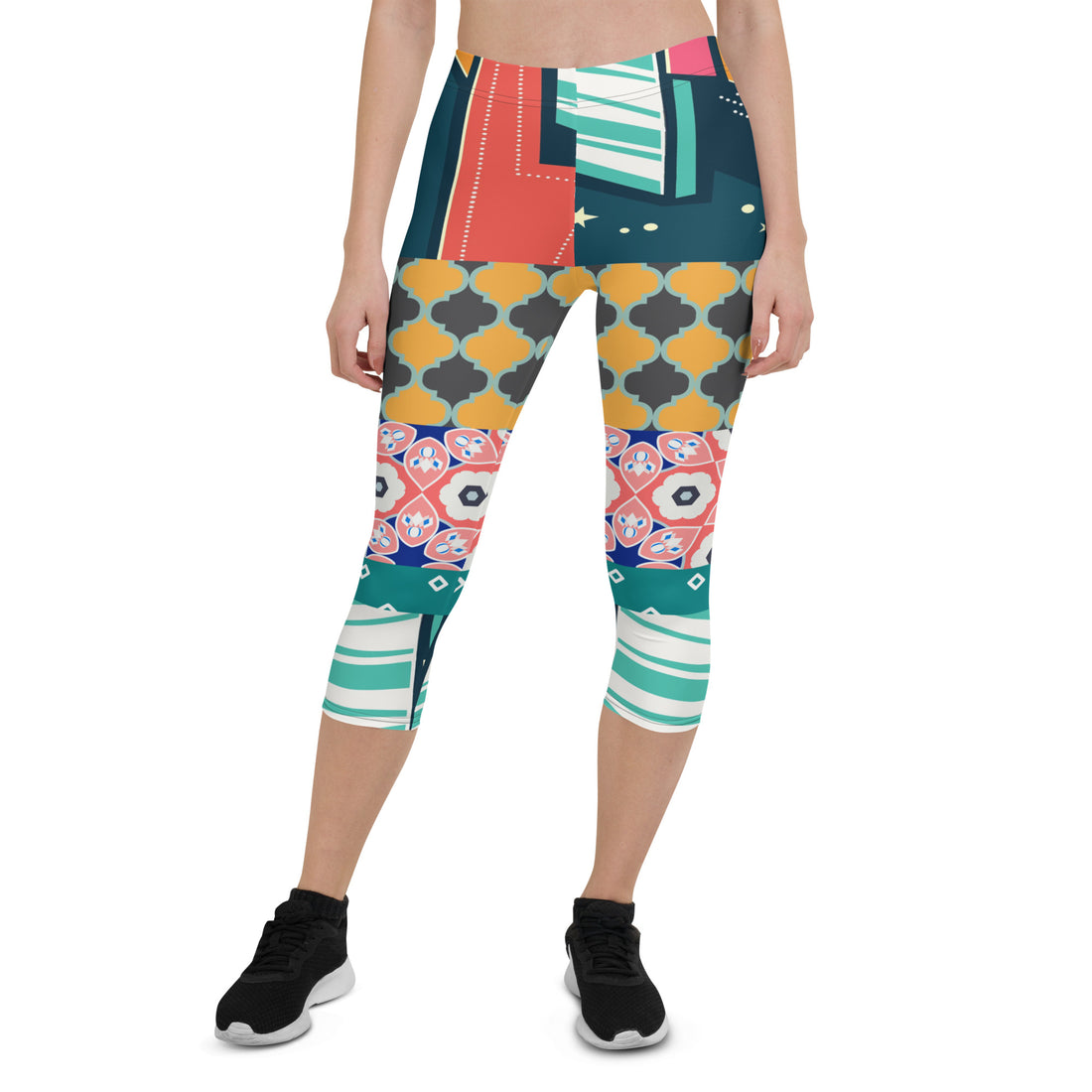 Las Vegas Cool Fantasico Capri Leggings