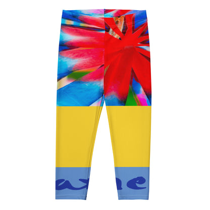 ¡Relájate, ve a ello! Leggings Capri Prisma Arco Iris