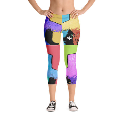 Capris Tahiti Chica Calypso 4 Cuadrados