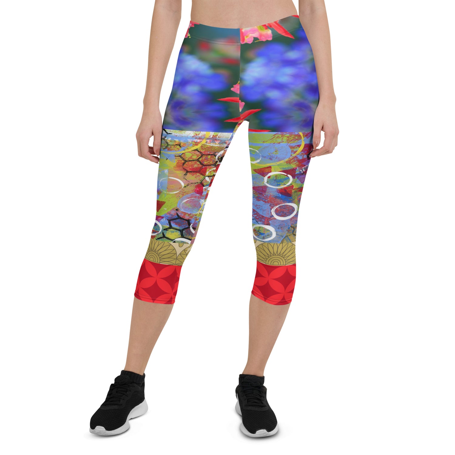 Winter Jubilee Capri Leggings