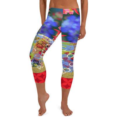 Winter Jubilee Capri Leggings