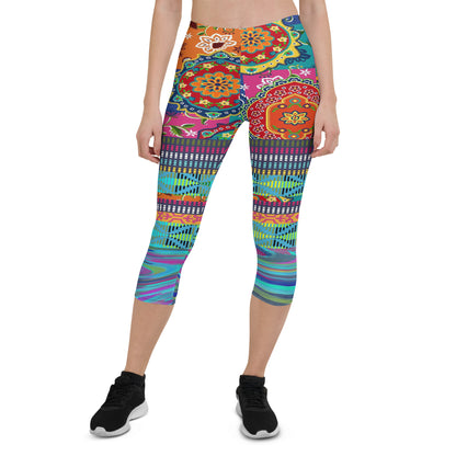 Soy Divina Femenina Leggings Capri