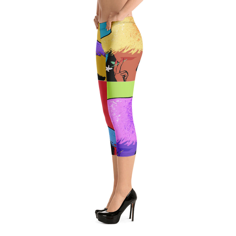 Tahiti Girl Calypso 4-Square Capris