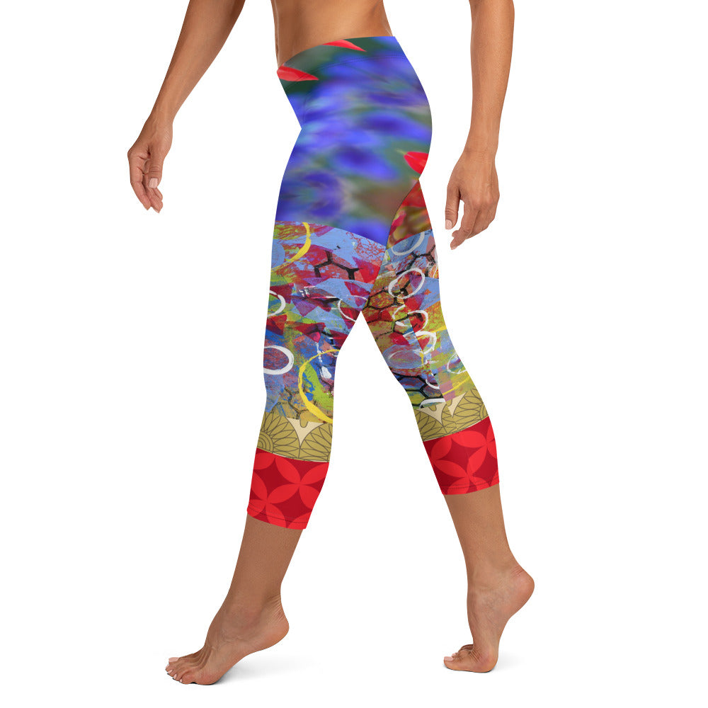 Winter Jubilee Capri Leggings