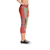 Cafe Deluxe Maestro Patchwork Capri Leggings