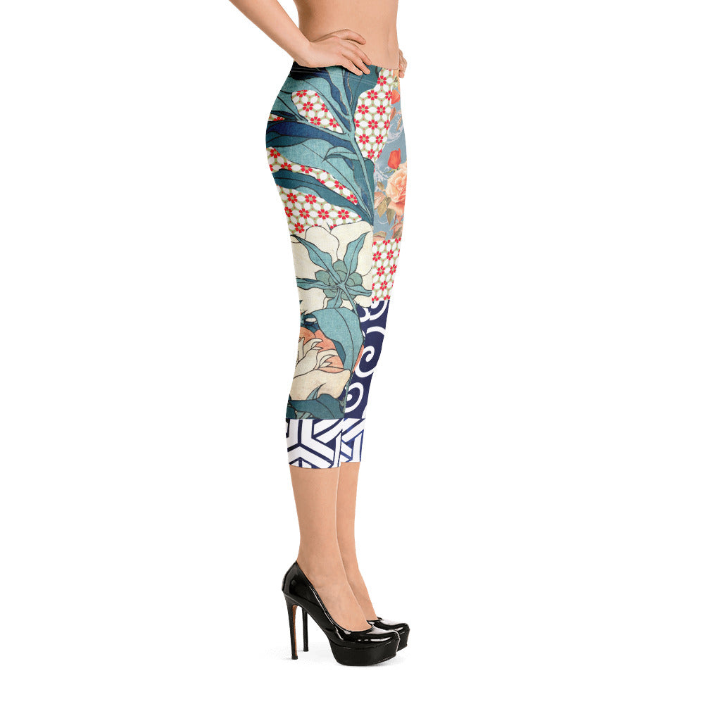 Capris florales japoneses Little Canary