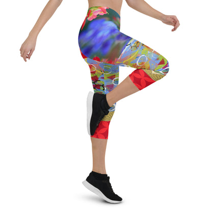 Winter Jubilee Capri Leggings