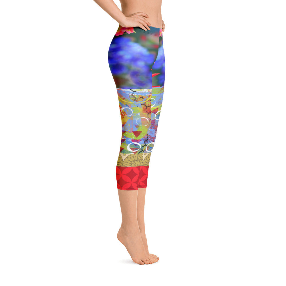 Winter Jubilee Capri Leggings