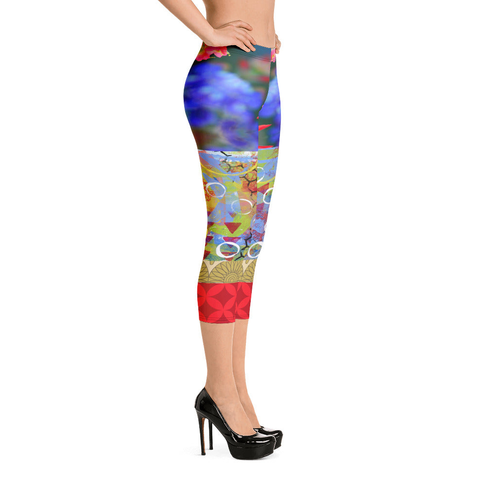 Winter Jubilee Capri Leggings