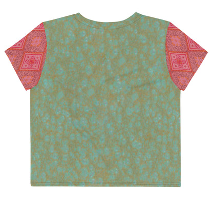 CanCan Dancing Girls AOP Crop Tee