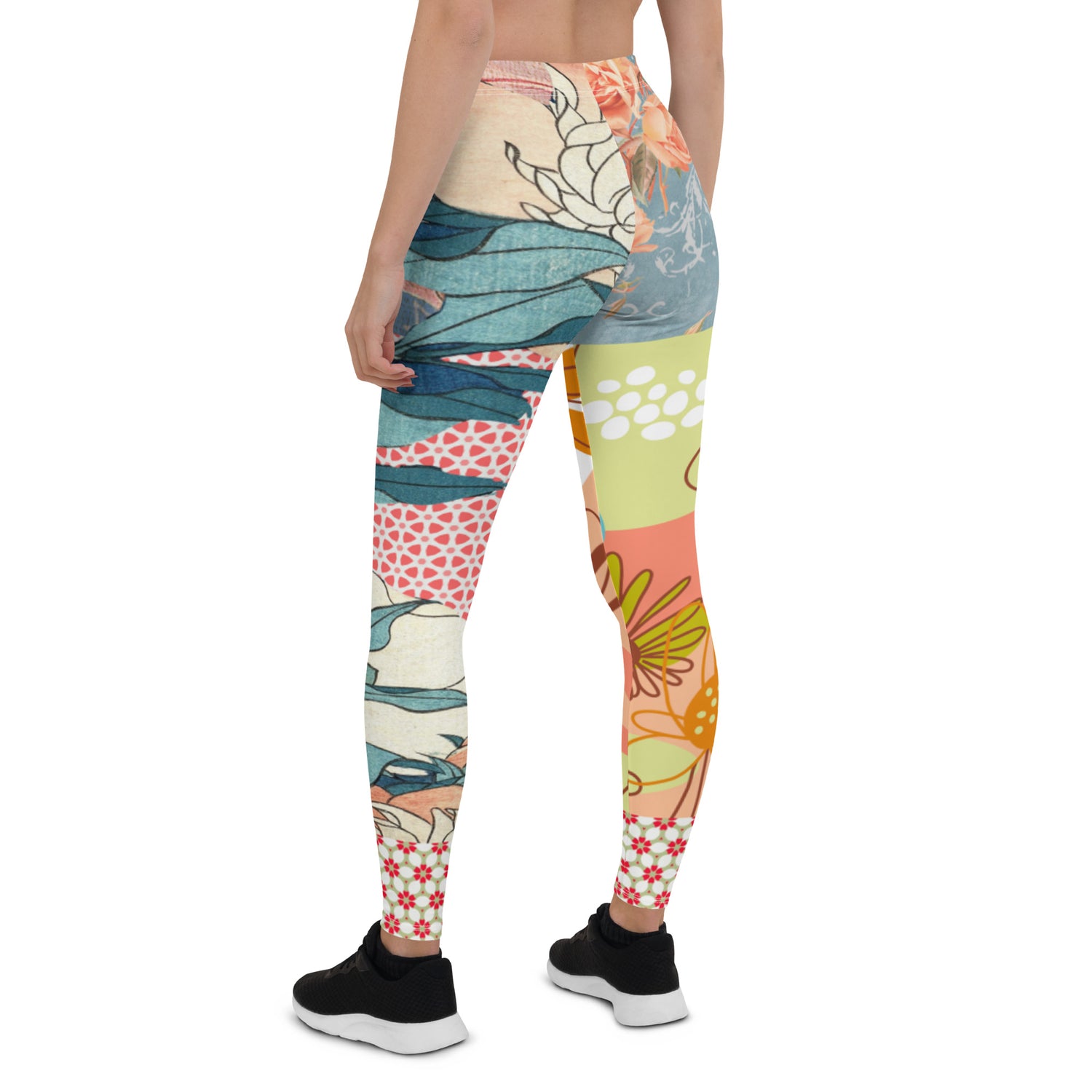 Leggings florales japoneses de Little Canary