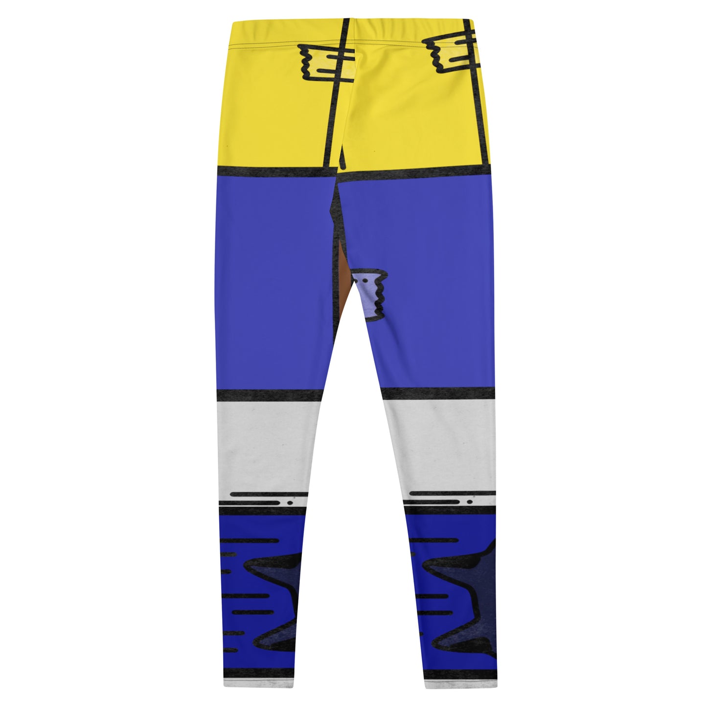 Cat in a Box Mondrian Cubism Leggings
