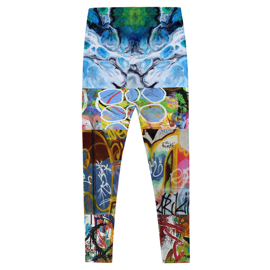 Leggings Vesuvia Melange Graffiti