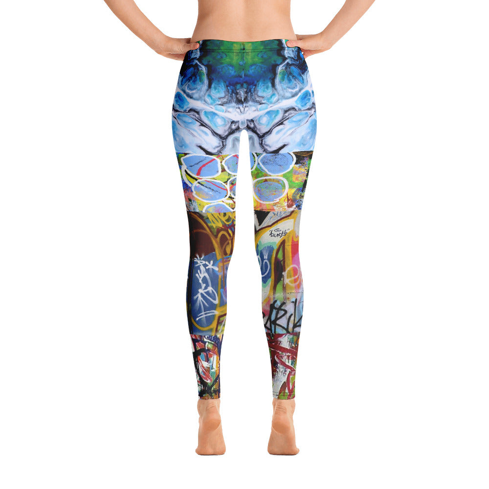 Leggings Vesuvia Melange Graffiti