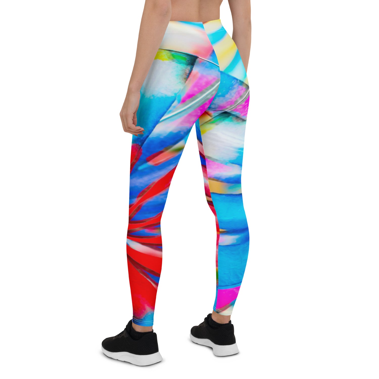 ¡Relájate, hazlo! Leggings de prisma arcoiris