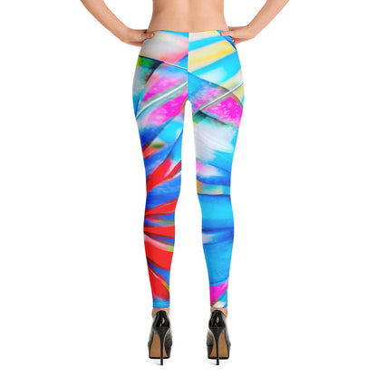 ¡Relájate, hazlo! Leggings de prisma arcoiris