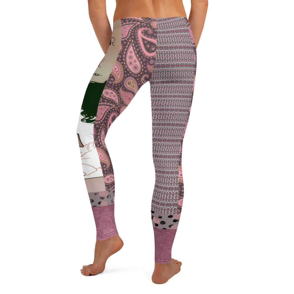 ¡Adiós! Leggings Mojave rosa