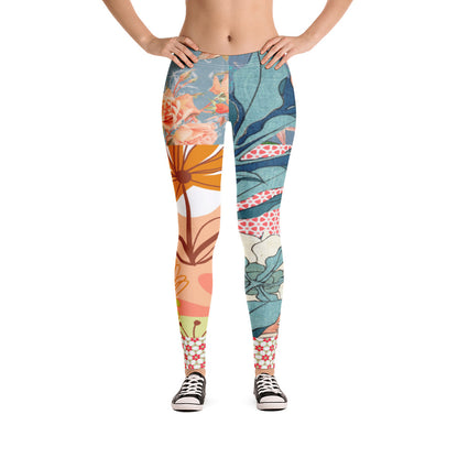 Leggings florales japoneses de Little Canary