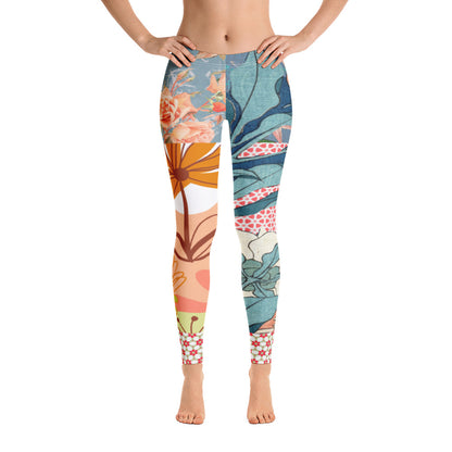 Leggings florales japoneses de Little Canary