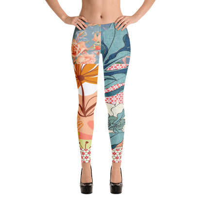 Leggings florales japoneses de Little Canary