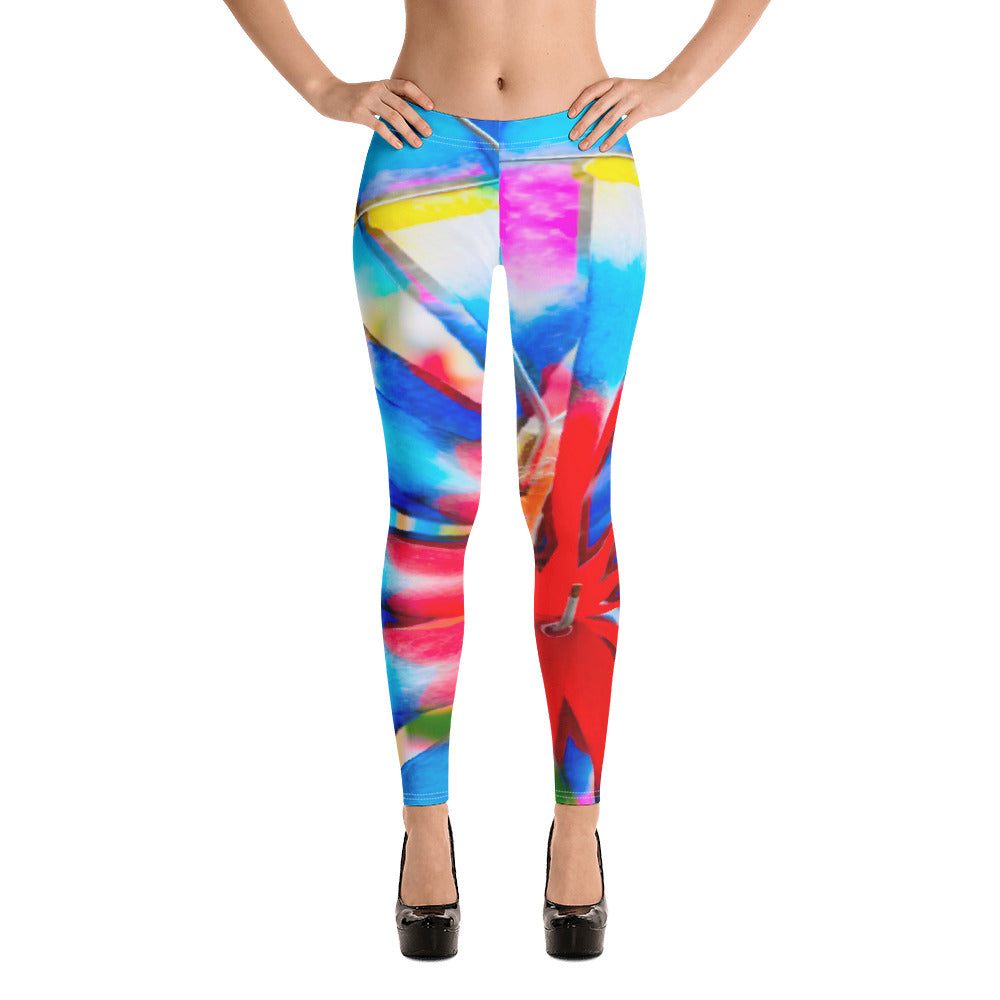 ¡Relájate, hazlo! Leggings de prisma arcoiris